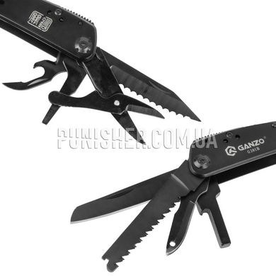 Ganzo G201 Multitool, Black, 22