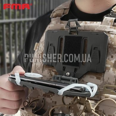 Нагрудное крепление FMA Navigation Board Terminal Clip для смартфона, Черный
