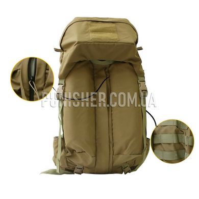 Mystery Ranch SATL Assault Pack, Coyote Brown, 60 l