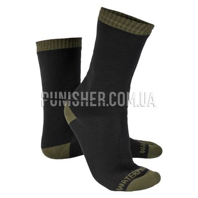 Шкарпетки водонепроникні Dexshell Thermlite, Olive/Black, Small, Зима