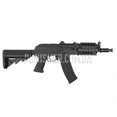 Cyma АКS-74U RIS CM.040H Assault Rifle Replica, Black, AK, AEG, No, 250