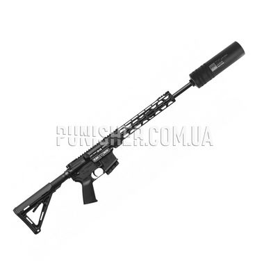 Військовий глушник Титан FS-T223, калібр 5.56мм (.223 Rem NATO), Чорний, Глушник, Adams arms p1, AR15, 8