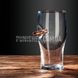 Gun and Fun beer glass with a lodged bullet .375 2000000012391 photo 1