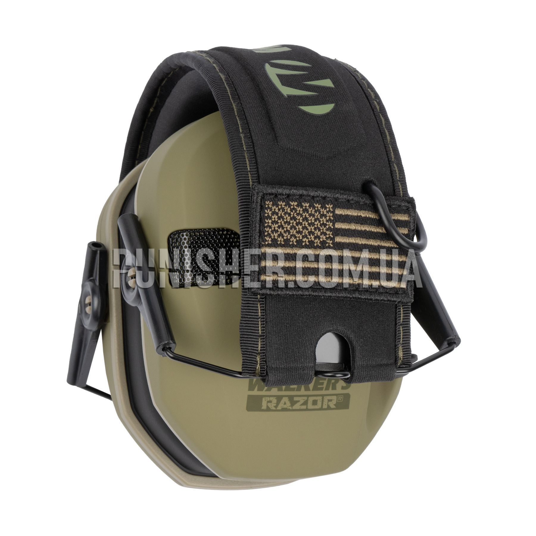Walker Razor Muffs Walker's Razor Patriot Series Slim Electronic Muffs Olive Drab buy with ...