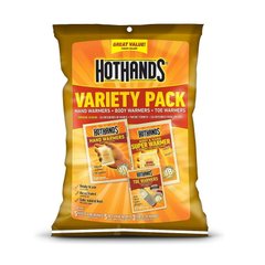 Набор одноразовых грелок Hothands Variety Pack, Белый
