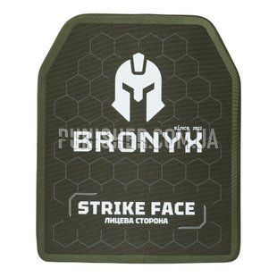 Бронеплита Bronyx CAP6 (НВМПЕ + SiC) 6 клас Medium, Olive, Бронепластини, 6, Medium, Надвисокомолекулярний поліетилен