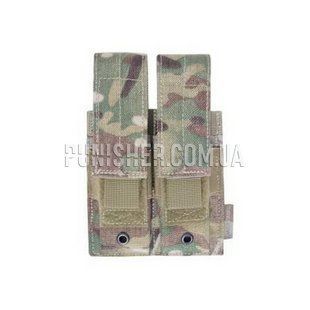 Магазинный подсумок Rothco MOLLE Double Pistol Mag Pouch With Insert, Multicam, Molle, Glock, Beretta, Форт 12, Форт 14, ПМ, Для плитоноски, 9mm, ПВХ, Полиэстер