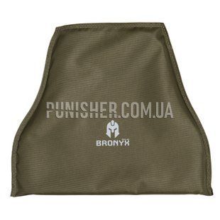 Баллистический пакет Bronyx на плечи 1 класс 270x240, Olive, Мягкие пакеты, 1, Сверхвысокомолекулярный полиэтилен