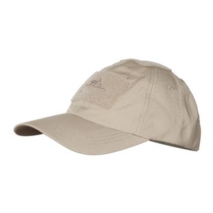 Бейсболка Helikon-Tex BBC Cap Cotton Ripstop, Khaki, Універсальний