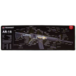 Коврик TekMat AR-15 Cutaway Ultra Premium для чистки оружия, Черный