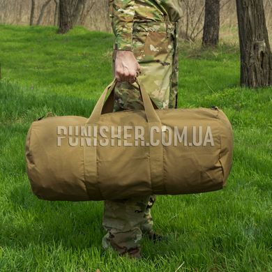 Сумка-баул USMC Double Layer Deluxe Trainers Duffle Bag, Coyote Brown, 75 л, Medium 76x35см (75 литрів)