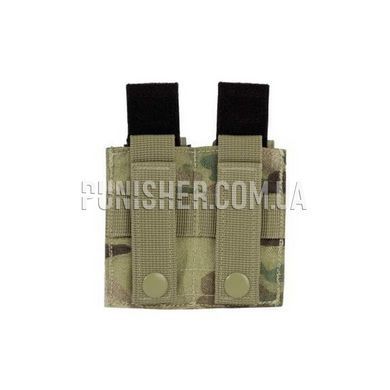 Магазинный подсумок Rothco MOLLE Double Pistol Mag Pouch With Insert, Multicam, Molle, Glock, Beretta, Форт 12, Форт 14, ПМ, Для плитоноски, 9mm, ПВХ, Полиэстер