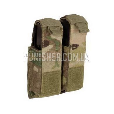 Магазинный подсумок Rothco MOLLE Double Pistol Mag Pouch With Insert, Multicam, Molle, Glock, Beretta, Форт 12, Форт 14, ПМ, Для плитоноски, 9mm, ПВХ, Полиэстер