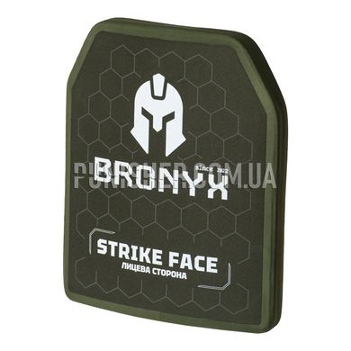 Bronyx Medium 6 class Armor Plate, Olive, Armor plates, 6, Medium, Ultra high molecular weight polyethylene