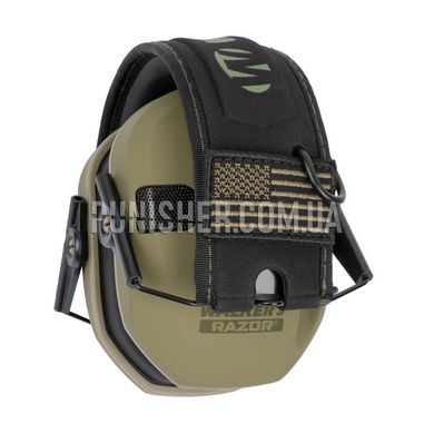 Активные наушники Walker's Razor Patriot Series Slim Electronic Muffs, Olive Drab, Активные, 23