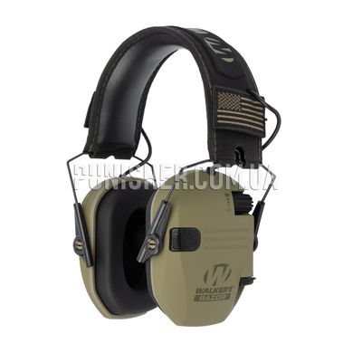 Активные наушники Walker's Razor Patriot Series Slim Electronic Muffs, Olive Drab, Активные, 23