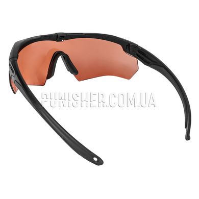 ESS Crossbow Ballistic Eyeshields with Copper Lens (Used), Black, Copper, Goggles