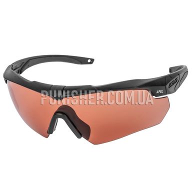 ESS Crossbow Ballistic Eyeshields with Copper Lens (Used), Black, Copper, Goggles