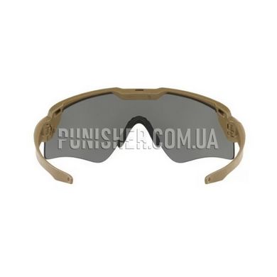 Баллистические очки Oakley SI Ballistic M Frame Alpha с темной линзой, Tan, Дымчатый, Очки