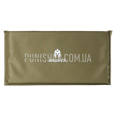 Bronyx SBP30 1 Class 290x150mm Ballistic Package in Cummerbund, Olive, Soft bags, 1, Ultra high molecular weight polyethylene