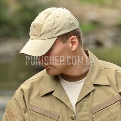 Бейсболка Helikon-Tex BBC Cap Cotton Ripstop, Khaki, Універсальний