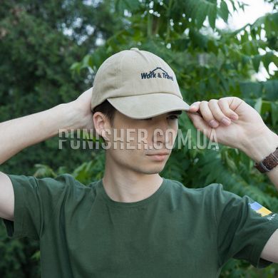 PSDinfo &ldquo;Work&Travel&rdquo; Baseball Cap, Coyote Brown, Universal