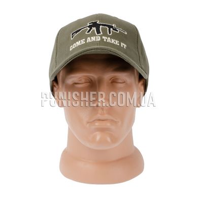 Rothco Come and Take It Deluxe Low Profile Cap, Olive Drab, Universal