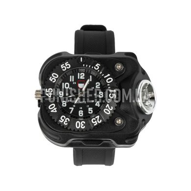 Годинник Besta FlashLight Watch з компасом і ліхтариком, Чорний, Ліхтар, Компас, Тактичний годинник