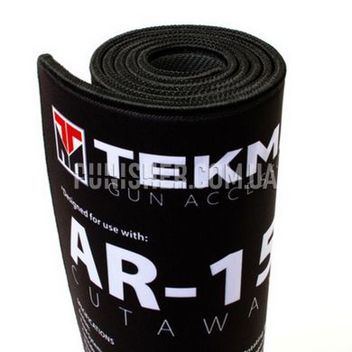 Килимок TekMat AR-15 Cutaway Ultra Premium для чищення зброї, Чорний, Килимок