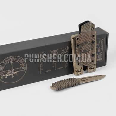 Ніж Black Beard Group Г.Ч.Б Limited, Coyote Brown, Ніж, З фіксованим лезом, Гладкий