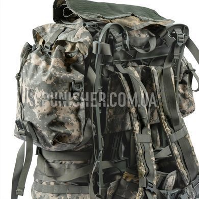 Основной рюкзак MOLLE II Large Rucksack с подсумками (Сорт 1), ACU, 81 л
