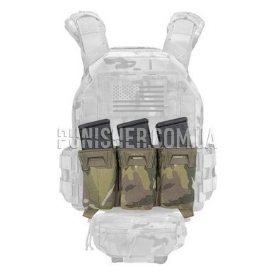 Плакард Agilite Pincer Multi-Caliber з потрійним підсумком для магазинів різних калібрів, Multicam, 3, 9mm, 7.62mm, 5.56