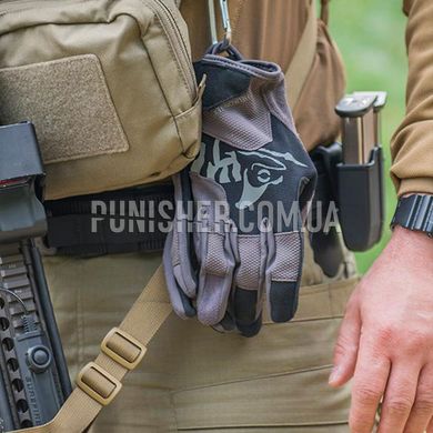 Рукавички Helikon-Tex All Round Fit Tactical, Сірий/Чорний, Small