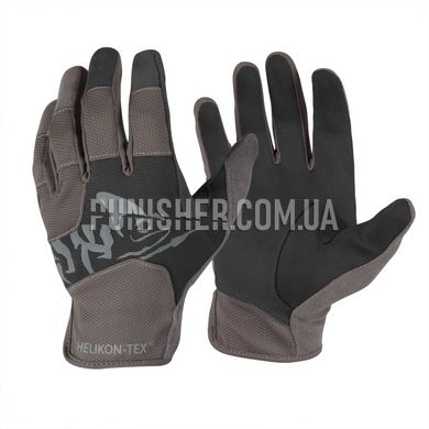 Helikon-Tex All Round Fit Tactical Gloves, Grey/Black, Small