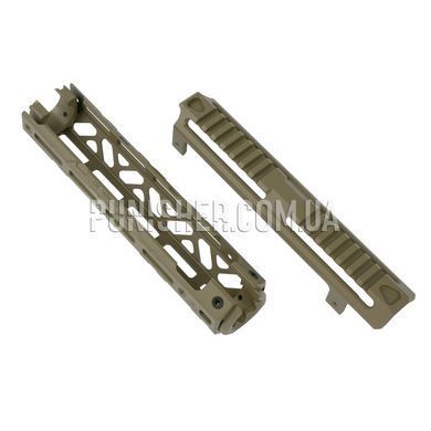 KPYK 1AR061 M-Lok Medium Handguard for AR platforms, Coyote Tan, M-Lok, Handguard, AR15/М4, M16, 210
