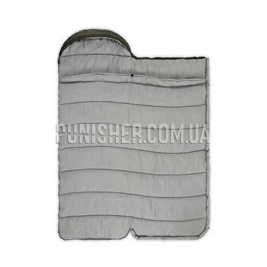 Спальник з капюшоном Naturehike U350 NH20MSD07, (1°C), лівий, Dark Olive, Спальний мішок