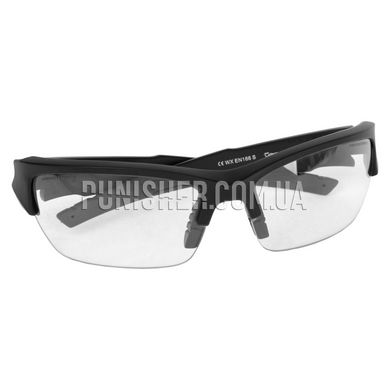 Тактичні окуляри Wiley-X Valor Smoke / Clear / Light Rust, Чорний, Бурштиновий, Прозорий, Димчастий, Окуляри