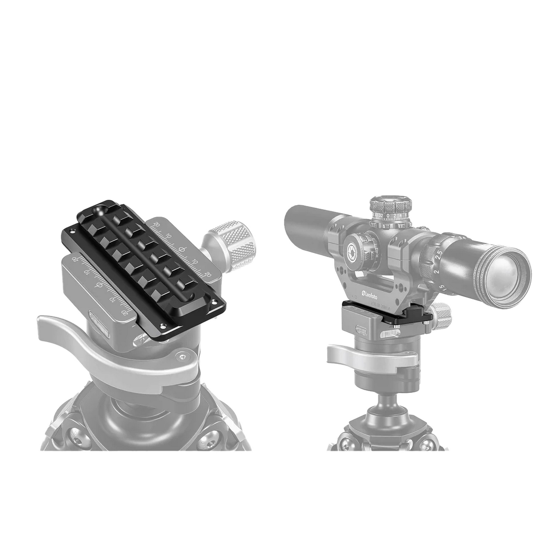 Комбінована рейка Leofoto GSA-80 Arca + Picatinny Rail (80 мм) для штативу Leofoto - купити в Україні
