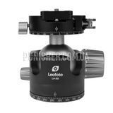 Leofoto LH-55PCL Tripod Ball Head with PCL-70 Panoramic Clamp (Arca-Swiss), Black, Ball head