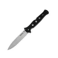 Cold Steel Counter Point XL 6" Serrated Knife, Black, Knife, Folding, Serreitor