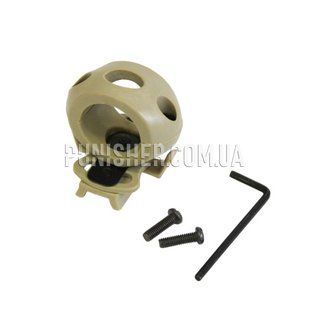 Крепление для фонаря ACM FAST & MICH Helmet Rails Single Clam 30 mm, DE, Другое