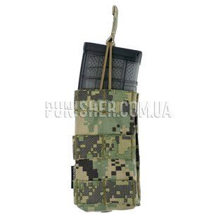 Магазинний підсумок Emerson Modular Open Top Single, AOR2, 1, Molle, AR15/М4, M16, HK416, Для плитоноски, .223, 5.56, Cordura 500D