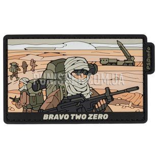 Патч PSDinfo "World Forces Operations" Operation Bravo Two Zero, Desert Tan, ПВХ, Ні