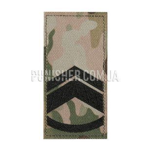 Погон M-Tac МО Майстер сержант на липучці MC, Multicam, Міністерство оборони, Текстиль, Майстер Сержант