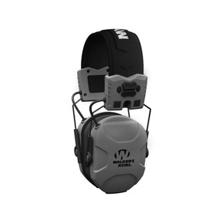 Walker's XCEL 500BT Digital Electronic Muff w/ Bluetooth, Grey, Active, 26
