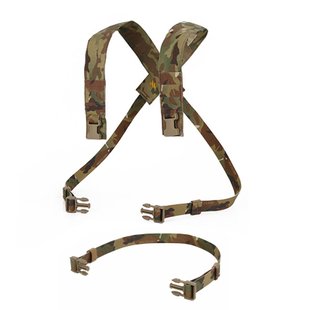 Система ременів Emerson D3CRM Chest Rig X-harness Kit, Multicam, Система підтримки