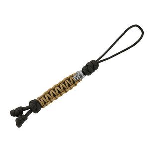 M-Tac Loopy Snake Skull Knife Lanyard, Coyote/Black, Lanyard