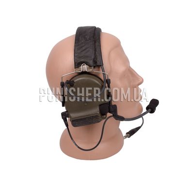 Peltor Сomtac III headset (Used), Olive, Headband, 23, Comtac III, 2xAAA, Single