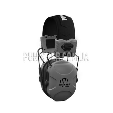 Активні навушники Walker's XCEL 500BT Digital Electronic Muff w/ Bluetooth, Сірий, Активні, 26