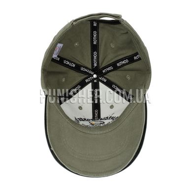 Бейсболка Rothco Vintage Special Forces Low Profile Cap, Olive Drab, Универсальный